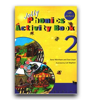 جولی فونیکس jolly phonics activity book 2 