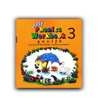 جولی فونیکس jolly phonics workbook 3