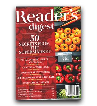 مجلات جیبی reader digest supermarket (سوپر مارکت)