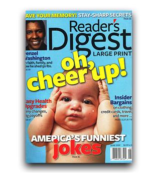 مجلات انگلیسی reader digest cheer up (روحیه دادن)