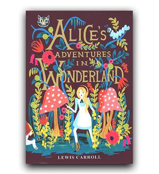 داستان کامل انگلیسی Alice Adventures In wonderland (آلیس در سرزمین عجایب) پارچه ای 