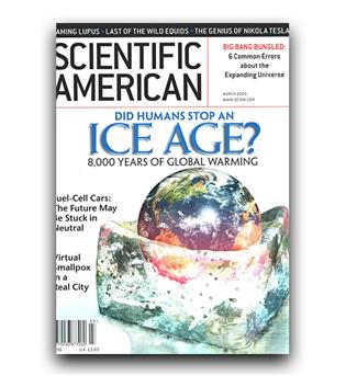 مجلات انگلیسی scientific ice age (عصر یخبندان)