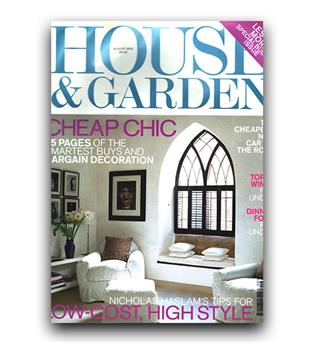 مجلات انگلیسی house - garden cheap chic (شیک ارزان)