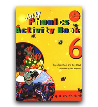 جولی فونیکس jolly phonics activity book 6 