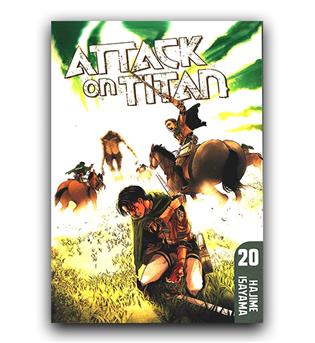 مانگا attack on titan (حمله به تایتان) 20