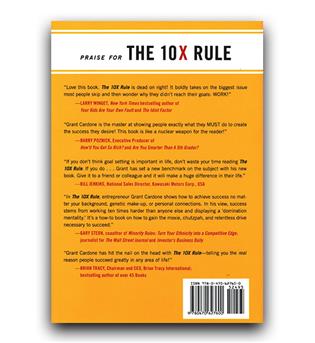 داستان کامل انگلیسی The 10x Rule (قانون ده برابر)