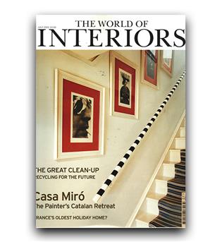 مجلات انگلیسی the world of interiors great clean-up (پاکسازی)