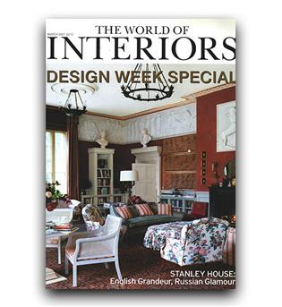 مجلات انگلیسی the world of interiors design week special (ویژه نامه دیزاین)