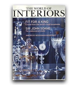 مجلات انگلیسی the world of interiors fit for a king (شاهانه)