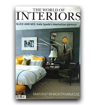 مجلات انگلیسی the world of interiors manhattan glamour (زرق و برق منهتن)