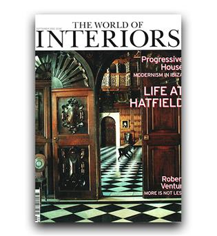 مجلات انگلیسی the world of interiors life at hatfield (زندگی در هتفیلد)