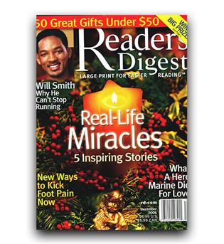 مجلات انگلیسی reader digest real miracles (معجزات واقعی)