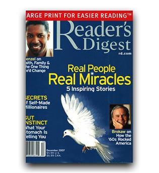 مجلات انگلیسی reader digest miracels (معجزات)