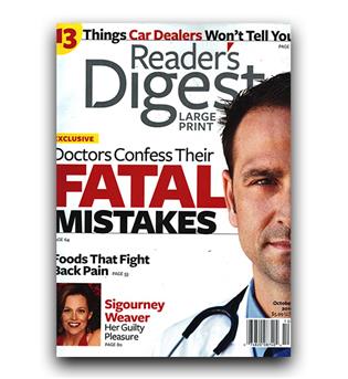 مجلات انگلیسی reader digest fatal mistakes (اشتباهات مرگبار)