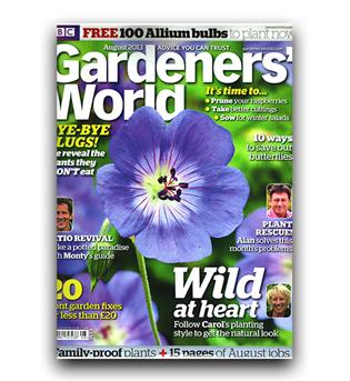 مجلات انگلیسی gardeners world wild (طبیعت وحشی)