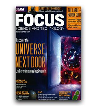 مجلات انگلیسی focus discover the universe  next door (کشف جهان) 