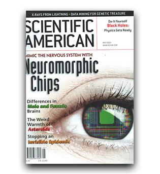 مجلات انگلیسی scientific  neuromorphic chips (تراشه های نورومورفیک)