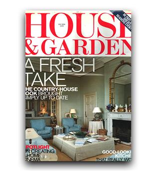 مجلات انگلیسی house - garden a fresh take (برداشتی نو)