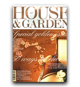 مجلات انگلیسی house - garden special golden issue (ویژه نامه طلایی)