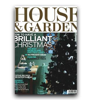 مجلات انگلیسی house - garden brilliant christmas (کریسمس درخشان)