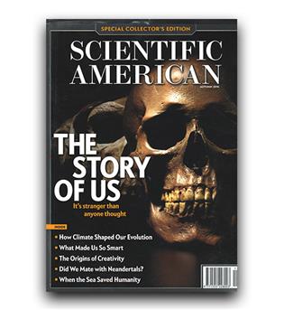 مجلات انگلیسی scientific story of us (داستان ما)