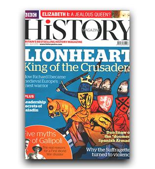 مجلات انگلیسی history lionheart (شیردل)