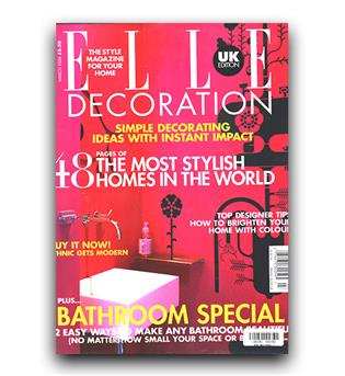 مجلات انگلیسی elle decoration 7