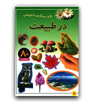 بازی سرگرمی با برچسب (در طبیعت)