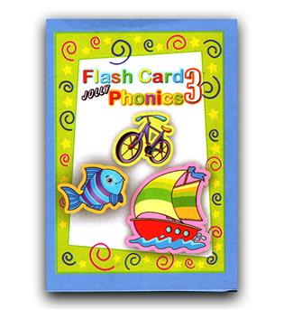 فلش کارت جولی فونیکس 3 jolly phonics flashcards