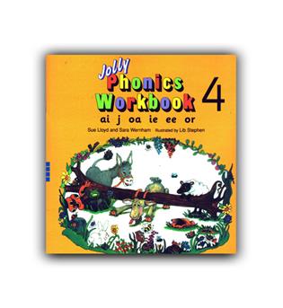 جولی فونیکس jolly phonics workbook 4