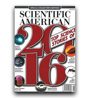 مجلات انگلیسی scientific top sciense 2016 (علم برتر)