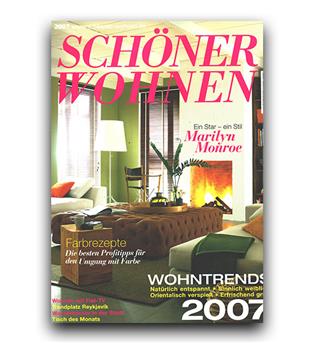 مجلات آلمانی schoner wohnen 38