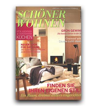 مجلات آلمانی schoner wohnen 9