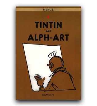 TINTIN and alph-art(تن تن و هنر الفبا)