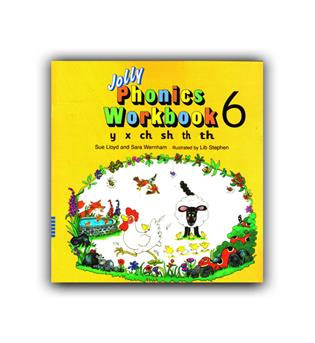 جولی فونیکس jolly phonics workbook 6