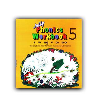 جولی فونیکس jolly phonics workbook 5