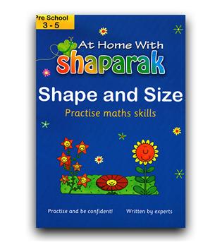 شاپرک شکل و اندازه 3 تا 5 سال shape and size