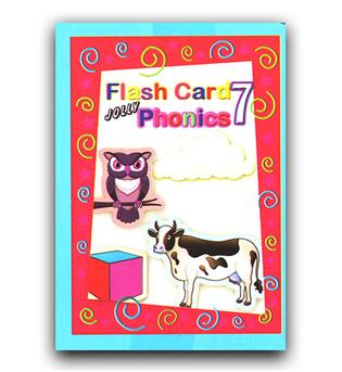 فلش کارت جولی فونیکس7 jolly phonics flashcard