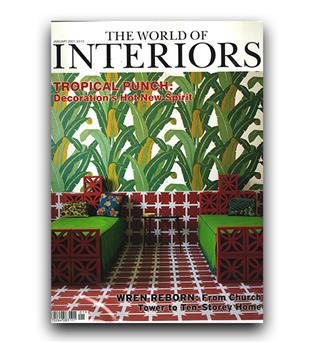 مجلات انگلیسی the world of interiors tropical decoration (دکوراسیون گرمسیری)