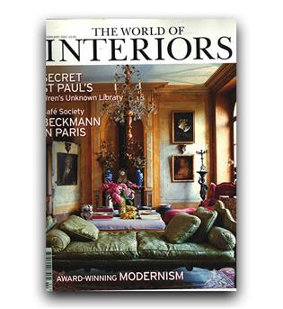 مجلات انگلیسی the world of interiors secret st paul (راز سنت پل-پاریس)