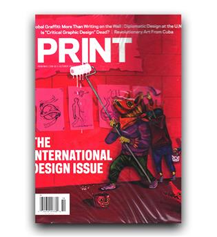 مجلات انگلیسی print international design (طراحی بین المللی)