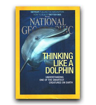 مجلات انگلیسی national geographic thinking like a dolphin (مثل دلفین فکر کردن)