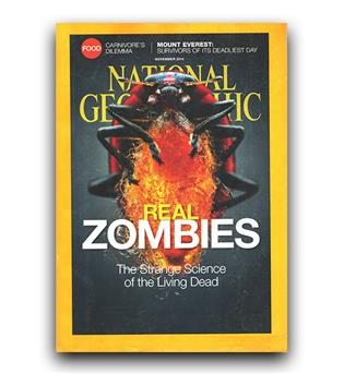 مجلات انگلیسی national geographic real zombies (زامبی های واقعی)