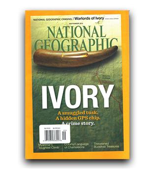 مجلات انگلیسی national geographic ivory (عاج)