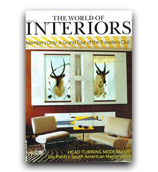 مجلات انگلیسی the world of interiors travellers club (باشگاه مسافران)