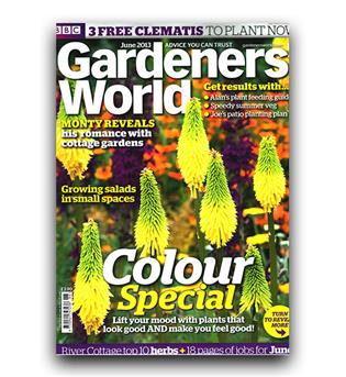 مجلات انگلیسی gardeners world colour special (رنگهای خاص)