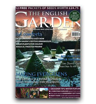 مجلات انگلیسی english garden cold (باغ زمستانی)