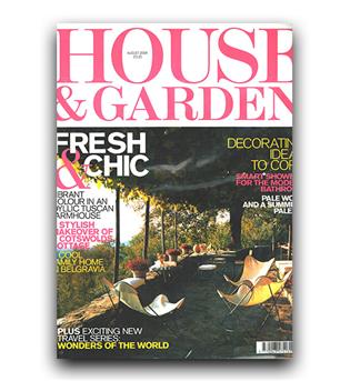 مجلات انگلیسی house - garden fresh - chic (تازه و شیک)