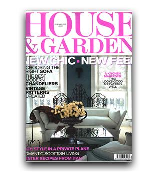 مجلات انگلیسی house - garden new chic (شیک)