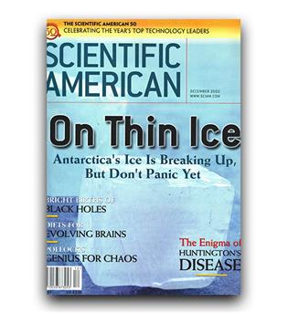 مجلات انگلیسی scientific on thin ice (روی یخ نازک)